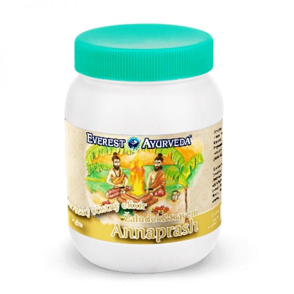 Ajurvédsky očistný elixír ANNAPRASH 200g Everest Ayurveda bylinný džem, plastová dóza