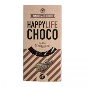 Čokoláda CHOCO 80% kakao BIO 70g Happylife