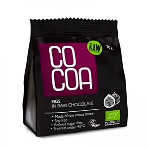 Figy v RAW čokoláde 65 % BIO 70 g Cocoa