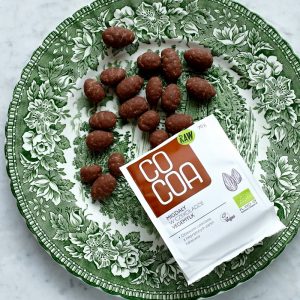 Mandle v kokosovej RAW čokoláde 47 % BIO 70 g Cocoa