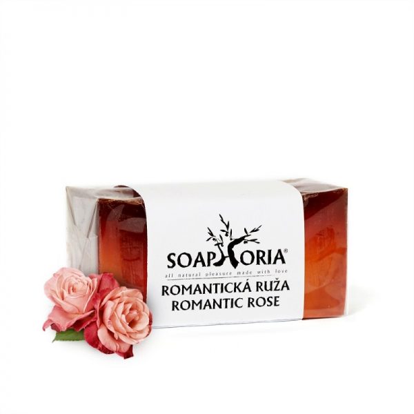 Mydlo prírodné Romantická ruža 110g Soaphoria