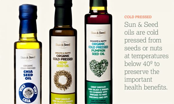 Organické oleje Sun & Seed 250 ml