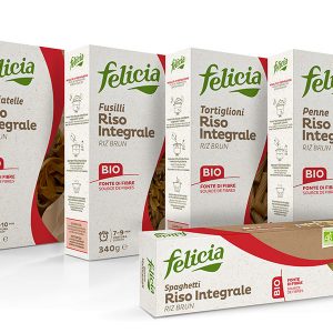 Cestoviny ryžové celozrnné BIO Felicia