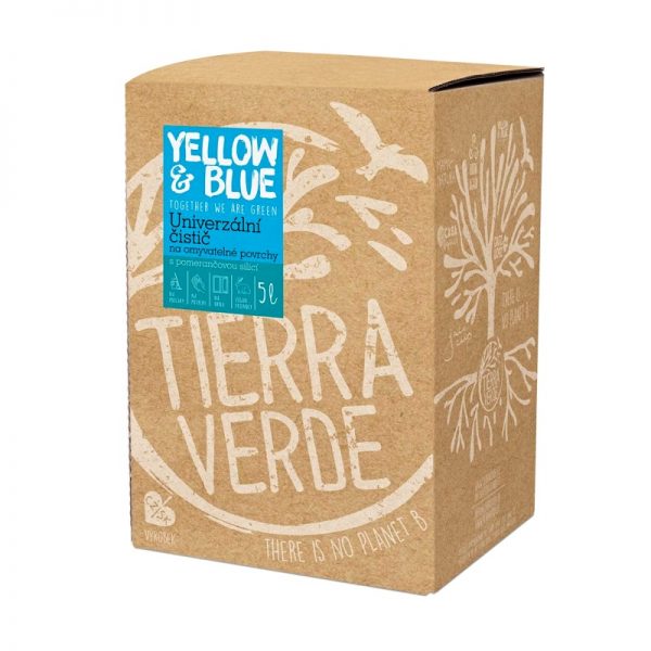 Čistič na povrchy univerzálny 5 L Yellow & Blue / Tierra Verde