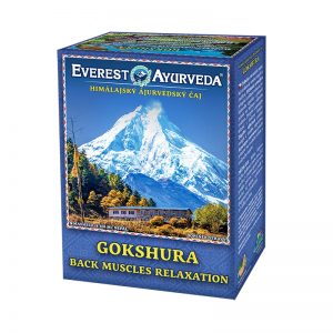 Ajurvédsky čaj GOKSHURA 100g Everest Ayurveda papierová krabička