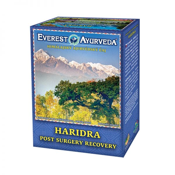 Ajurvédsky čaj HARIDRA 100g Everest Ayurveda papierová krabička