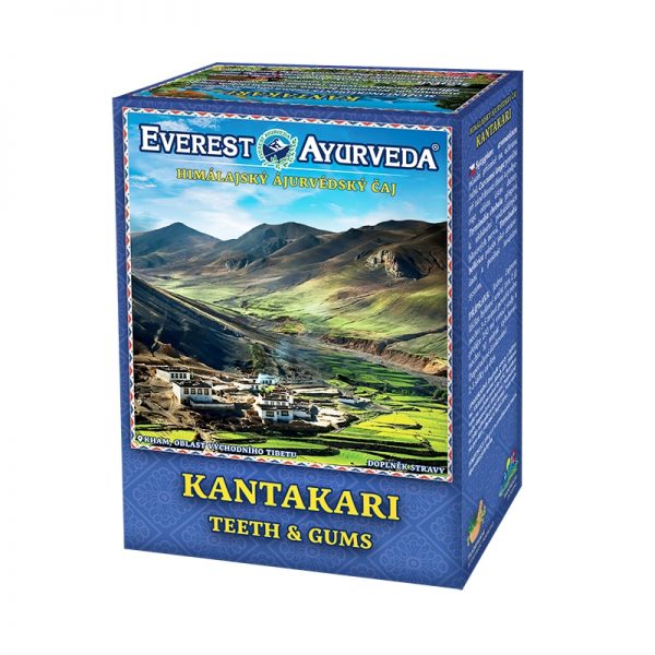 Ajurvédsky čaj KANTAKARI 100g Everest Ayurveda papierová krabička