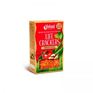 LIFE CRACKERS Paradajkové BIO RAW 90 g Lifefood