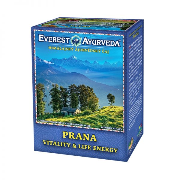 Ajurvédsky čaj PRANA 100g Everest Ayurveda papierová krabička