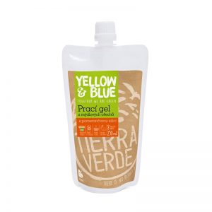 Prací gél z mydlových orechov Pomaranč 250 ml Yellow & Blue - Tierra Verde