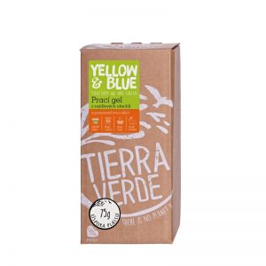 Prací gél z mydlových orechov Pomaranč bax in box 1 L Yellow & Blue - Tierra Verde