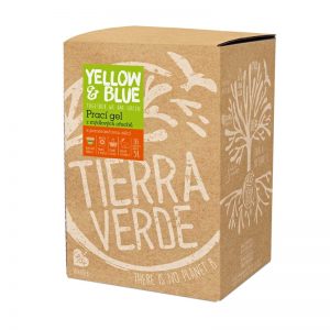 Prací gél z mydlových orechov Pomaranč bax in box 5 L Yellow & Blue - Tierra Verde