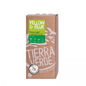 Prací gél z mydlových orechov bez vône Natural bag in box 2 L Yellow & Blue - Tierra Verde