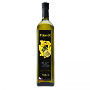 Repkový olej panenský 500 ml Flaviol