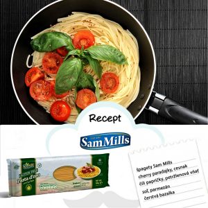 Sam Mills recept 2 Špagety kukuričné 500 g