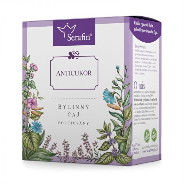 Anticukor - bylinný čaj porciovaný 15 x 2,5 g Serafin