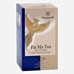 Biely čaj Pai Mu Tan porciovaný BIO 18g Sonnentor