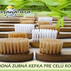 CURANATURA bambusové Zubné kefky