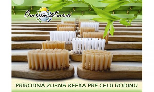 CURANATURA bambusové Zubné kefky