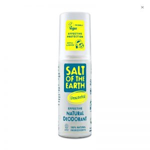 Deodorant Salt of the Earth Spray prírodný minerál 100 ml Crystal Spring