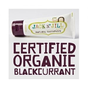 Jack N' Jill zubná pasta prírodná nechtíková Čierna ríbezľa 50g