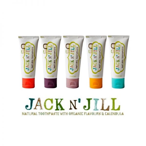Jack N' Jill prírodné nechtíkové zubné pasty 50g