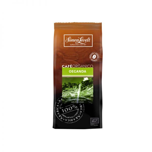 Káva zrnková Uganda 100 % Arabica BIO 250 g Simon Lévelt