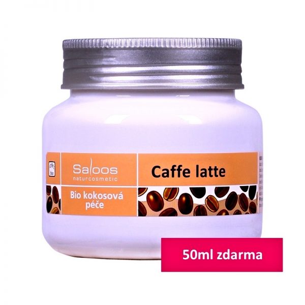 Kokosový olej Caffe latte BIO 250 ml Saloos