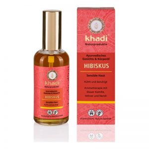 Pleťový a telový olej Hibiskus - Ibištek 100 ml Khadi