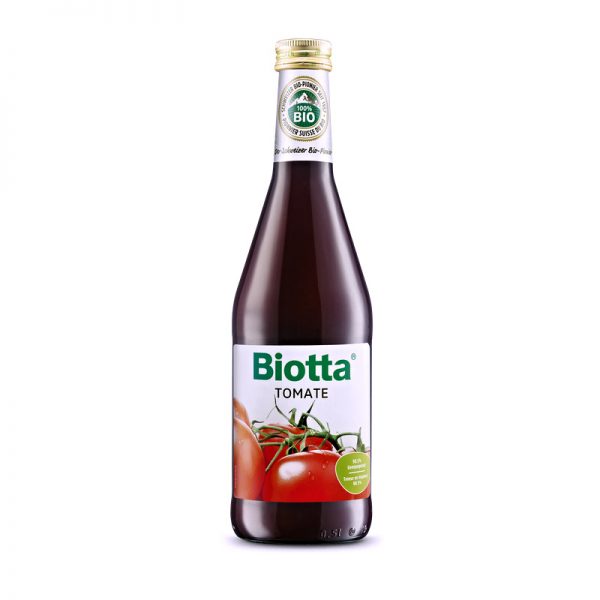 Šťava paradajková 500ml bio biotta sklenená fľaša