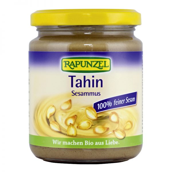 Sezamová pasta Tahini nesolená BIO 250g Rapunzel sklenená fľaša