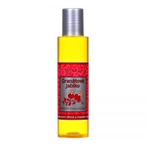 Telový a masážny Wellness olej Granátové jablko BIO 125 ml Saloos