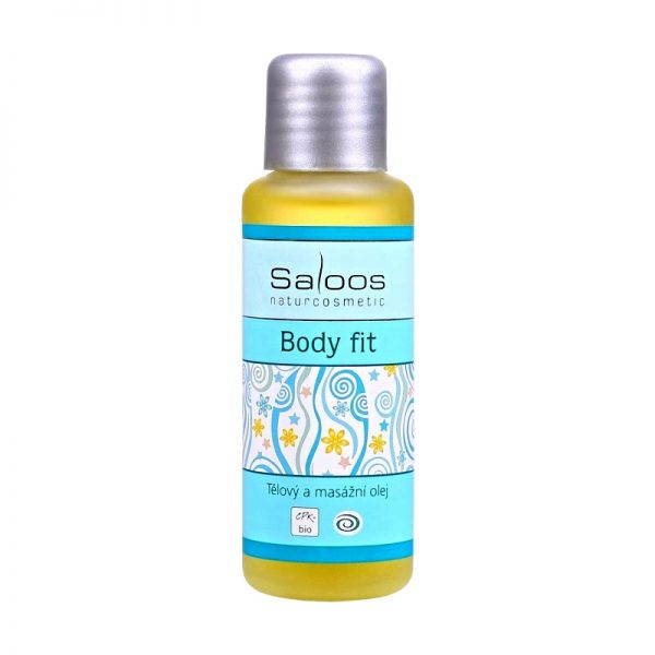 Telový a masážny olej Body fit BIO 50 ml Saloos