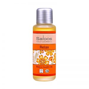 Telový a masážny olej Relax BIO 50 ml Saloos