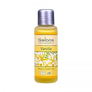 Telový a masážny olej Vanilla BIO 50 ml Saloos