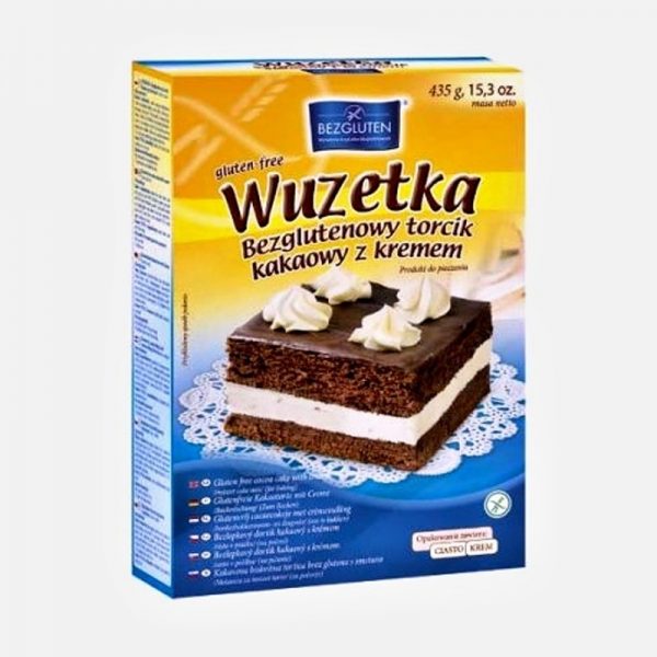 Zmes na kakaovú tortu Wuzetka 435 g Bezgluten
