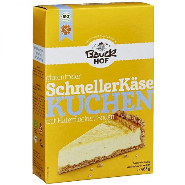 Zmes na koláč cheese cake BIO 485g bauckhof