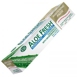 Zubná pasta Aloe Fresh HOMEOPATIC Whitening 100ml ESI