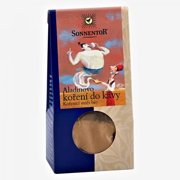 Aladinovo korenie do kávy BIO 25g Sonnentor krabička