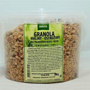 granola malina ostružina 700g provita