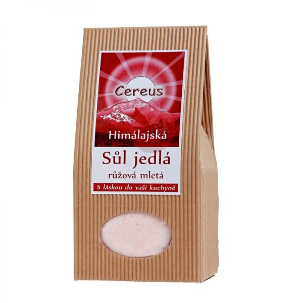 Himalájska soľ Ružová mletá 1000 g Cereus