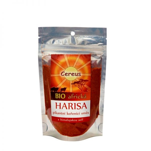 Himalájska soľ zmes Africká Harisa BIO 120 g Cereus