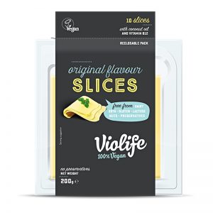 Plátkový rastlinný syr Original 200g Violife plastový obal