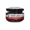 Nátierka z čiernych olív s pikantnou pastou Harissa 120g José Lou sklenený pohár