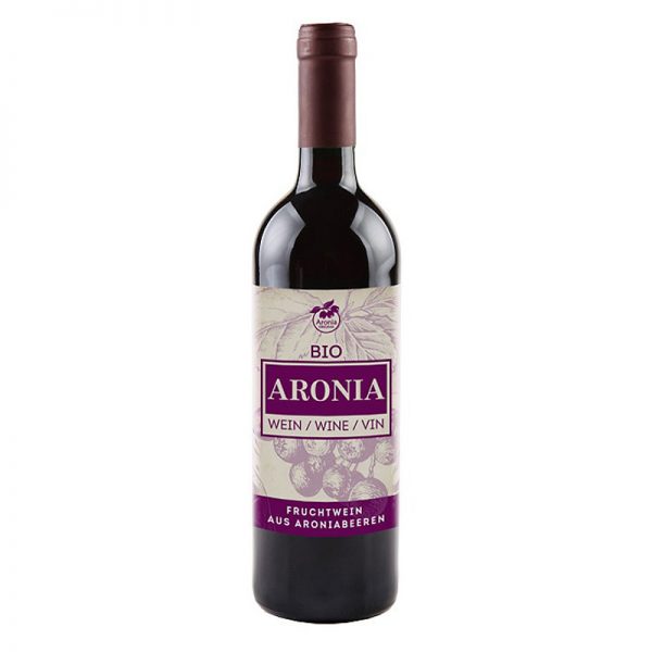 Arónia víno polosuché BIO 0,75L Aronia Original