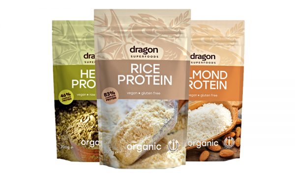 Proteín rastlinný BIO RAW 200g Dragon Superfoods