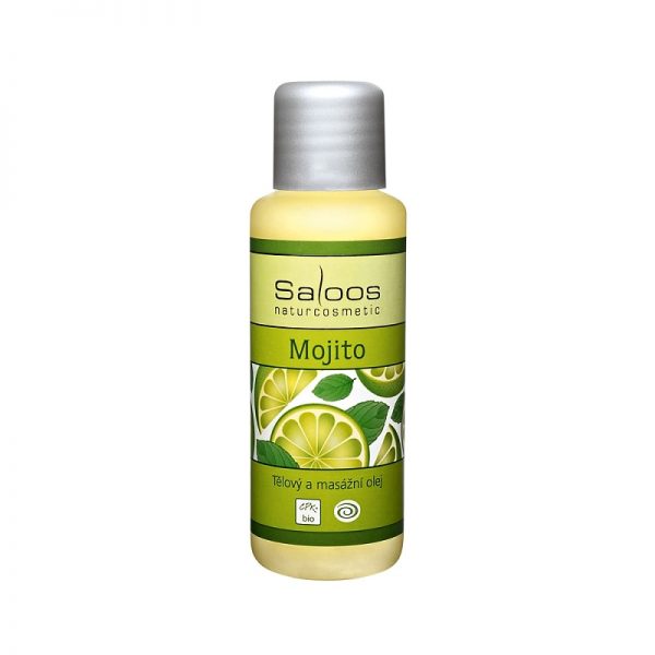 Telový a masážny olej Mojito BIO 50 ml Saloos