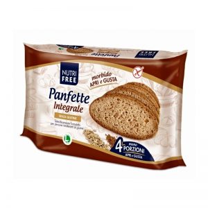 Panfette Integrale domáci chlieb krájaný celozrnný 340g Nutrifree