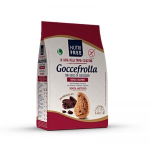 Goccefrolla sušienky s kúskami čokolády 400 g Nutrifree