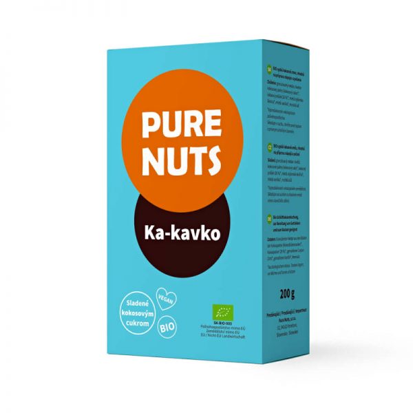 Ka-Kavko - sypká kakaová zmes BIO 200 g Pure Nuts
